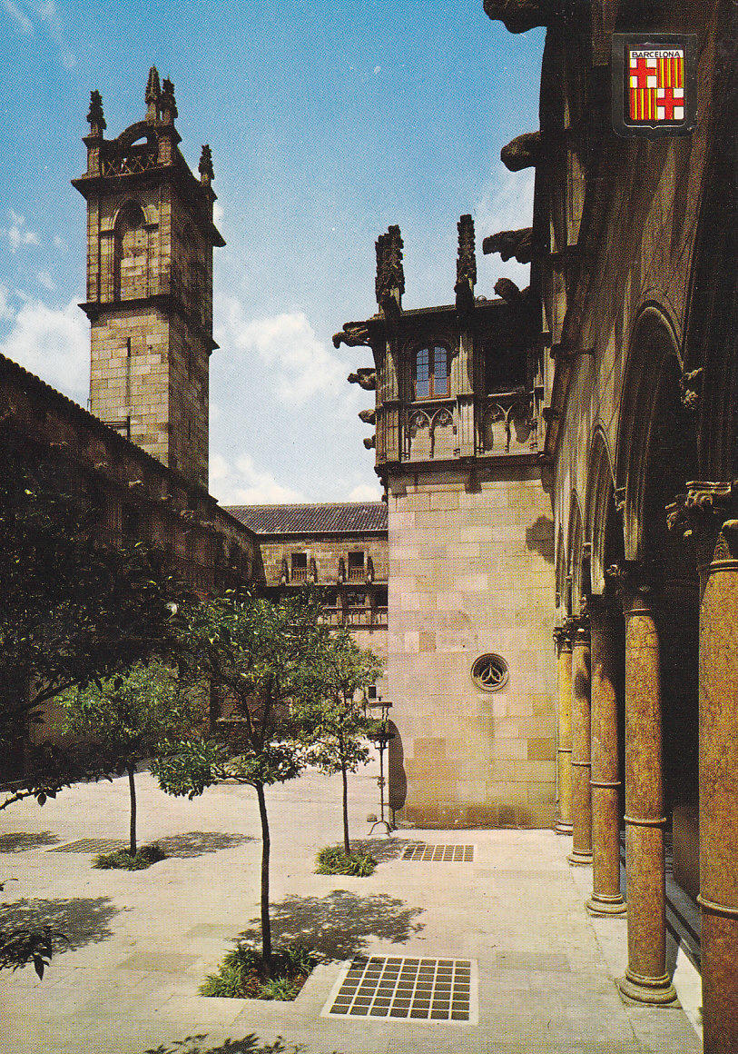 Postal 61273 :  Barcelona. Barrio Gotico. Palacio de la Diputacion