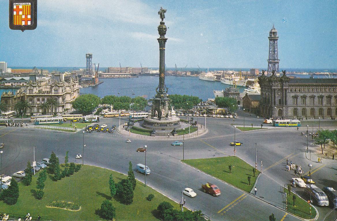 Postal 61274 : Barcelona. Puerto. Monumento a Cristobal Colon