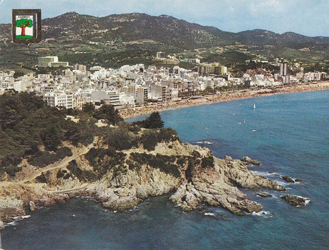 Postal 61281 : Lloret de Mar (Costa Brava). Vista parcial