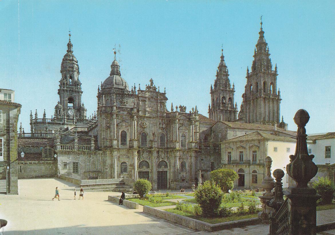 Postal 61285 : Santiago de Compostela. Torres de la Catedral