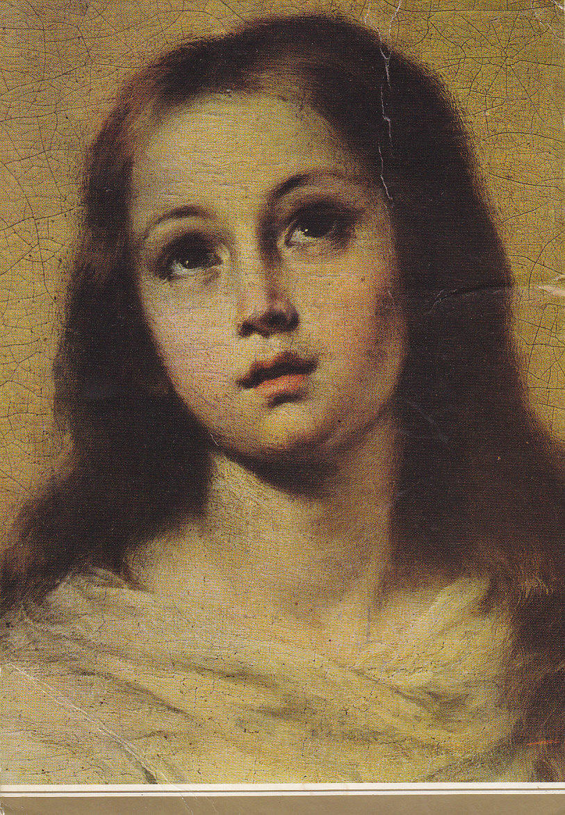 Postal 61304 : Murillo. La Concepcion de El Escorial (Fragmento)