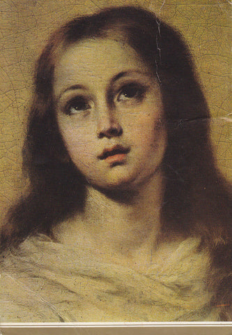 Postal 61304 : Murillo. La Concepcion de El Escorial (Fragmento)