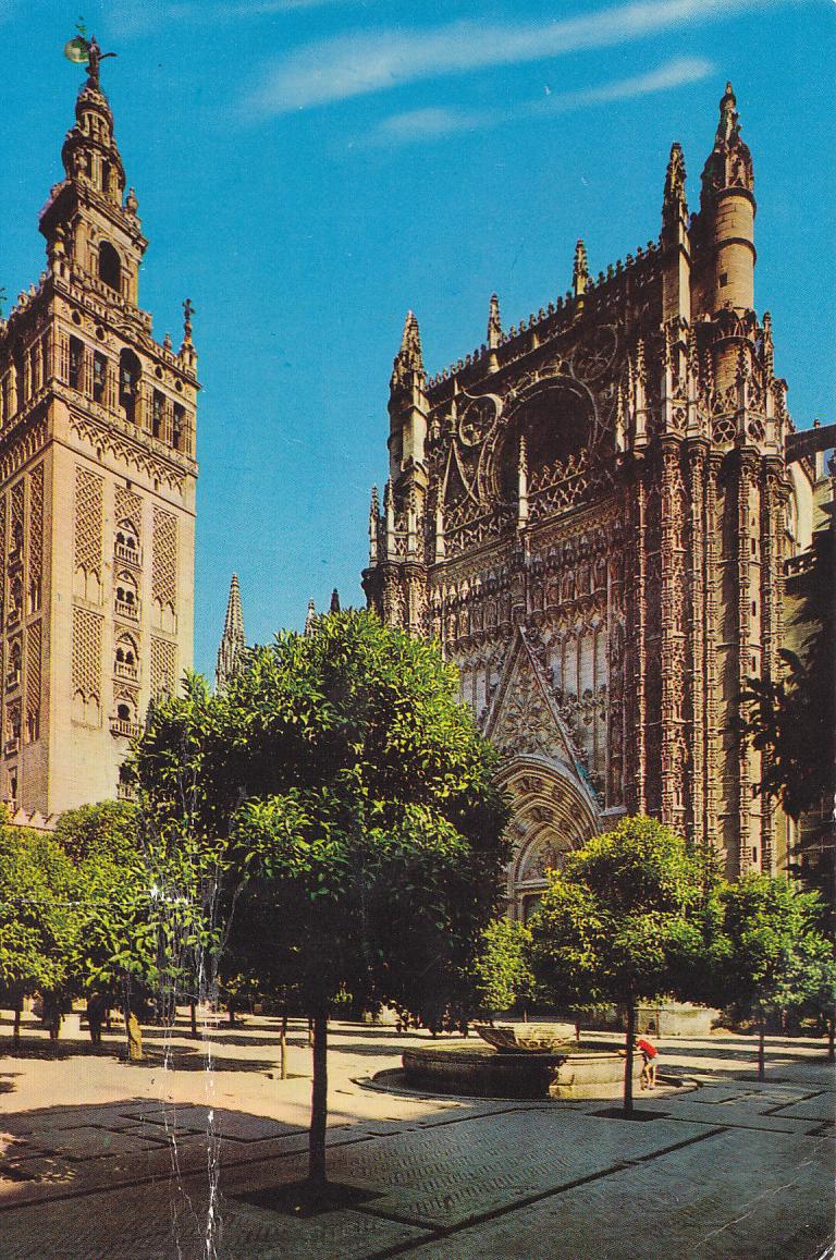 Postal 61314 : Sevilla. Giralda y Patio de los Naranjos