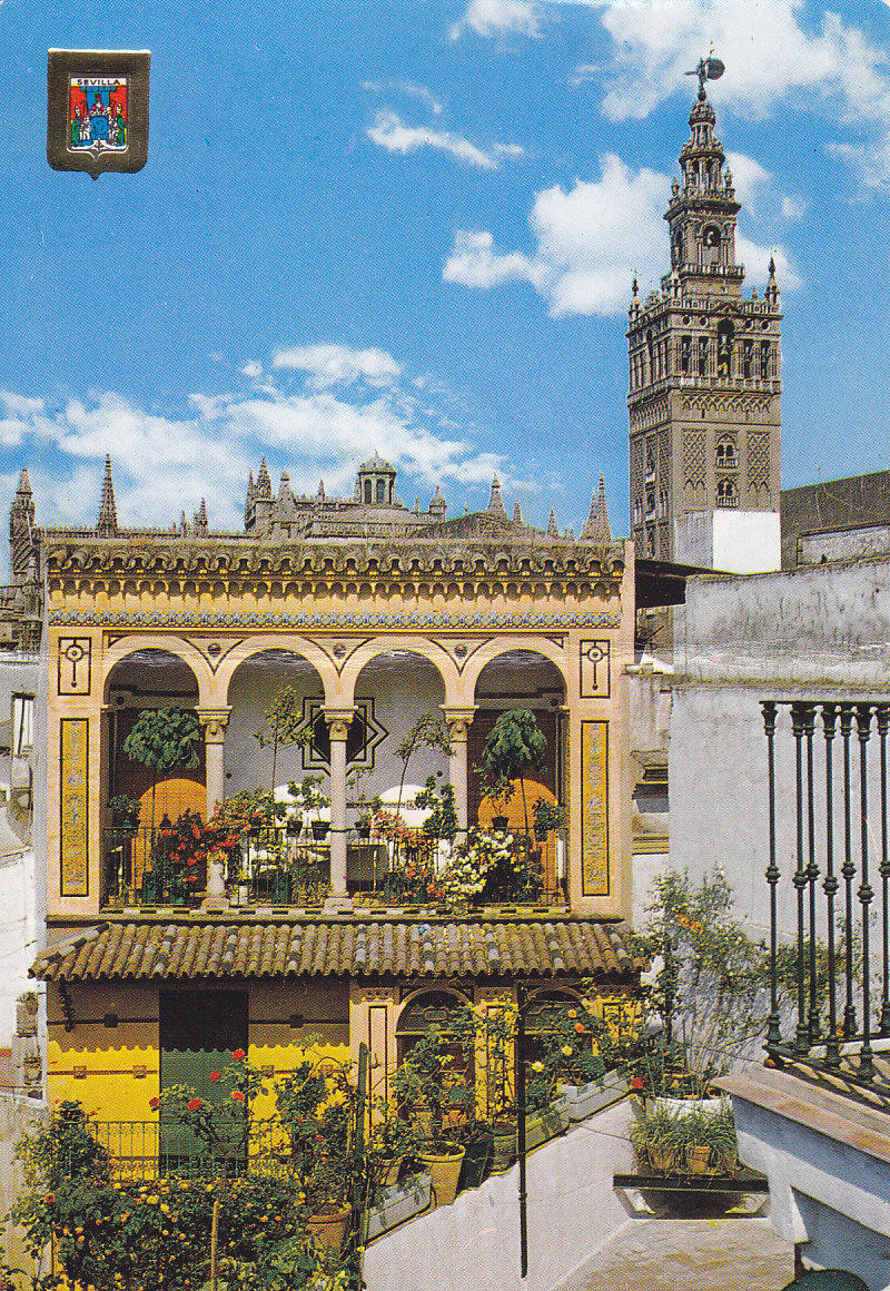 Postal 61316 : Sevilla. Terraza Sevillana y Giralda
