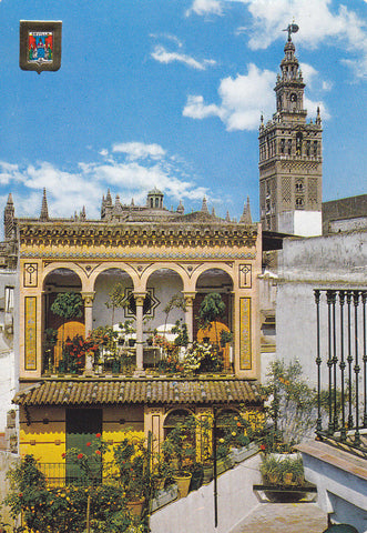 Postal 61316 : Sevilla. Terraza Sevillana y Giralda