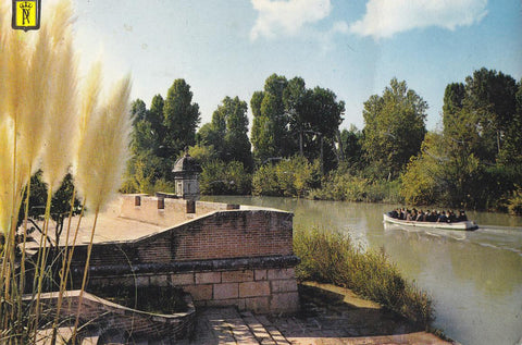 Postal 61326 : Aranjuez. Jardin del Principe. Embarcadero y Rio Tajo