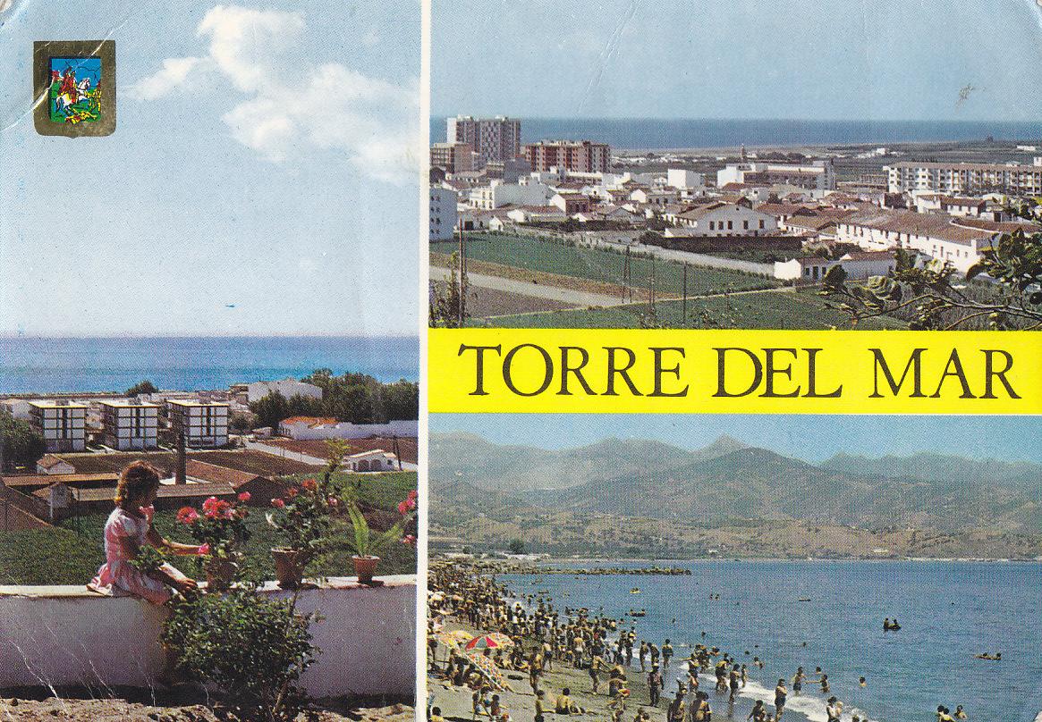 Postal 61328 : Torre del Mar (Malaga). Vistas parciales