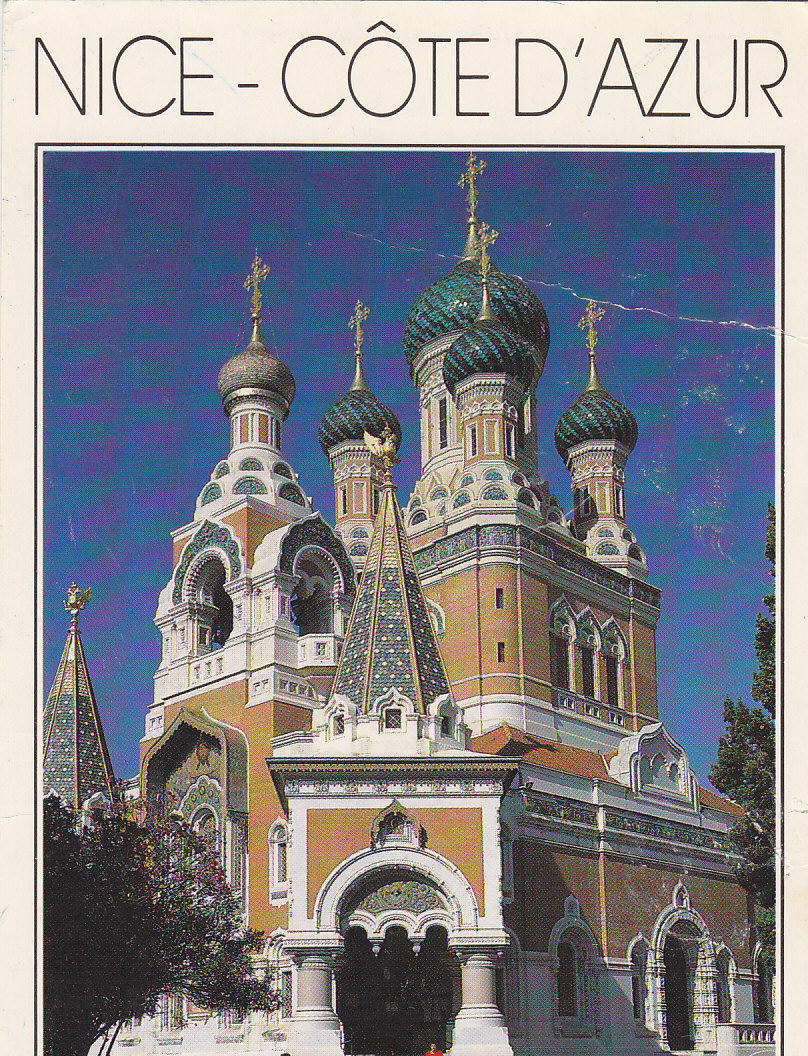 Postal 61348 : Nice - Cote d Azur - French Riviera. Cathedrale Russe