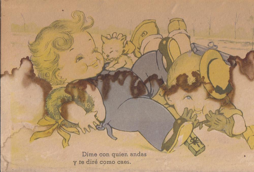 Postal 61351 : Dibujo niños 