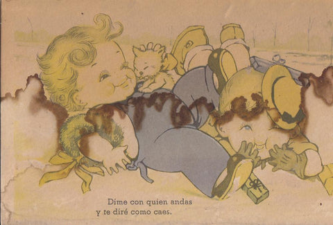 Postal 61351 : Dibujo niños 