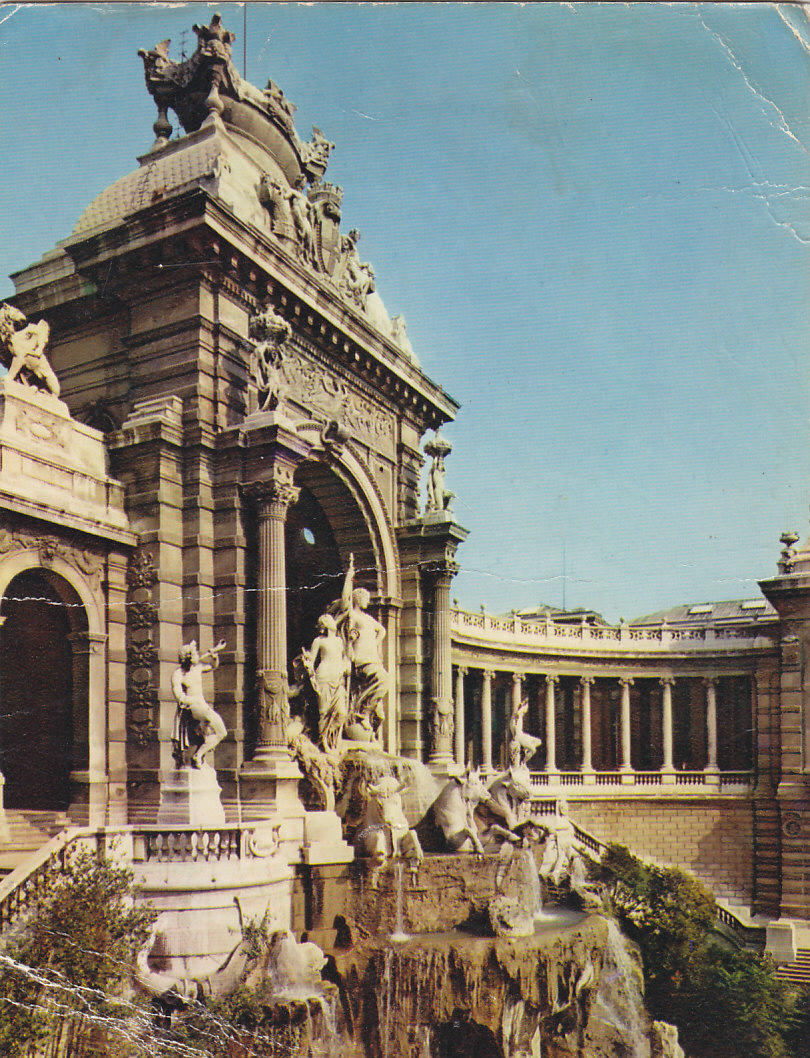 Postal 61361 : Marseille. Le Palais Longchamp