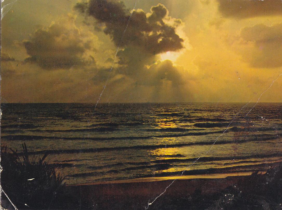 Postal 61367 : L ocean resplendit sous sa vaste nuee
