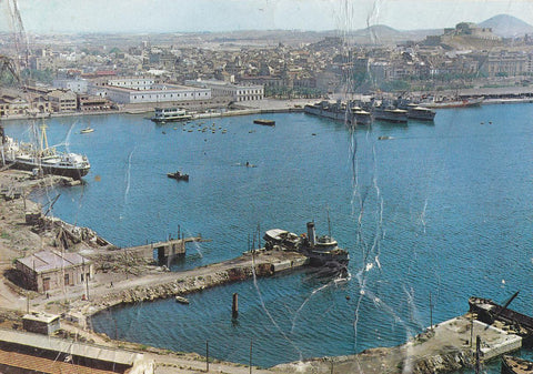 Postal 61379 : Cartagena. Vista parcial del puerto