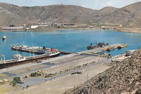 Postal 61384 : Cartagena (Murcia). Escombreras. Vista parcial del Puerto