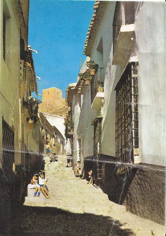 Postal 61386 : Lorca. Calle tipica