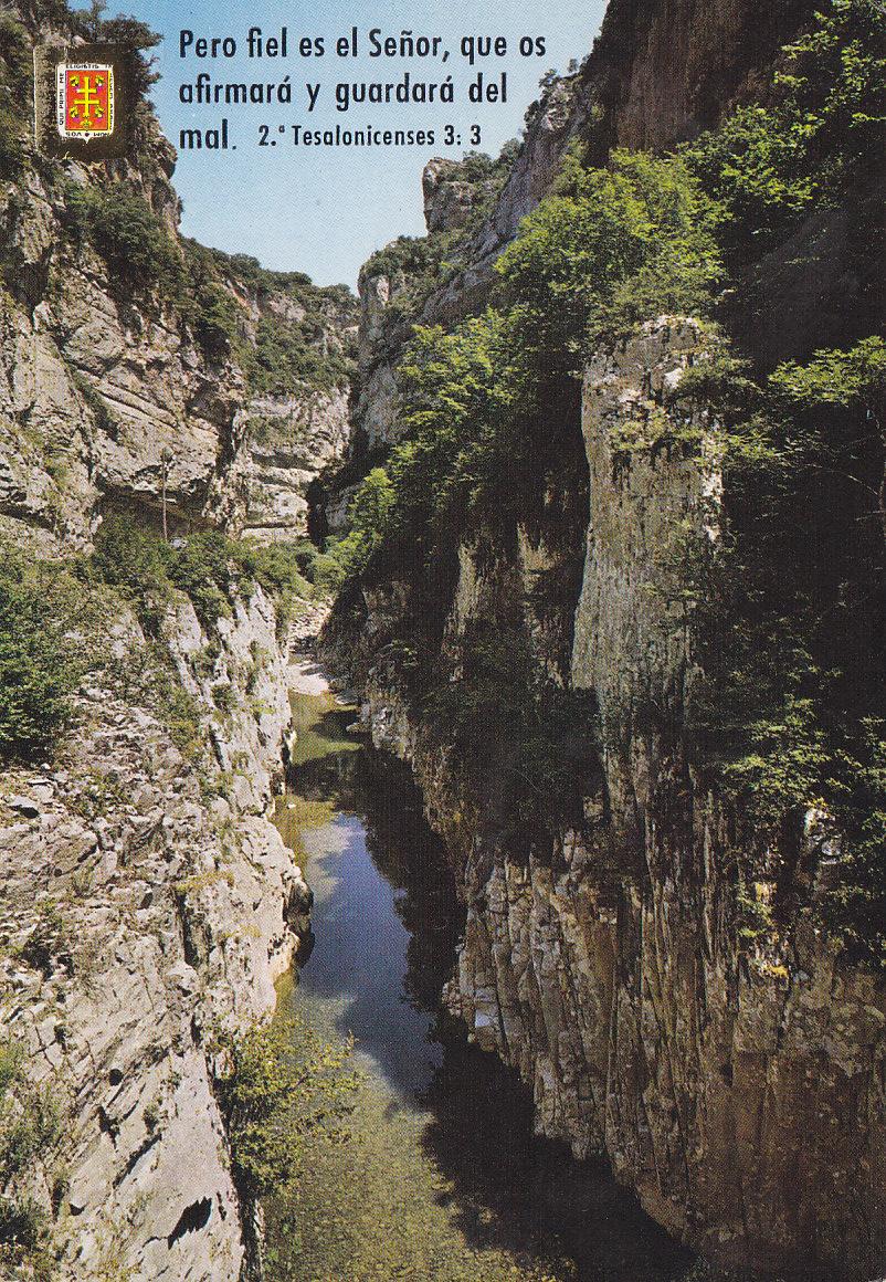 Postal 61404 : Pirineo Aragones. Carretera a Anso