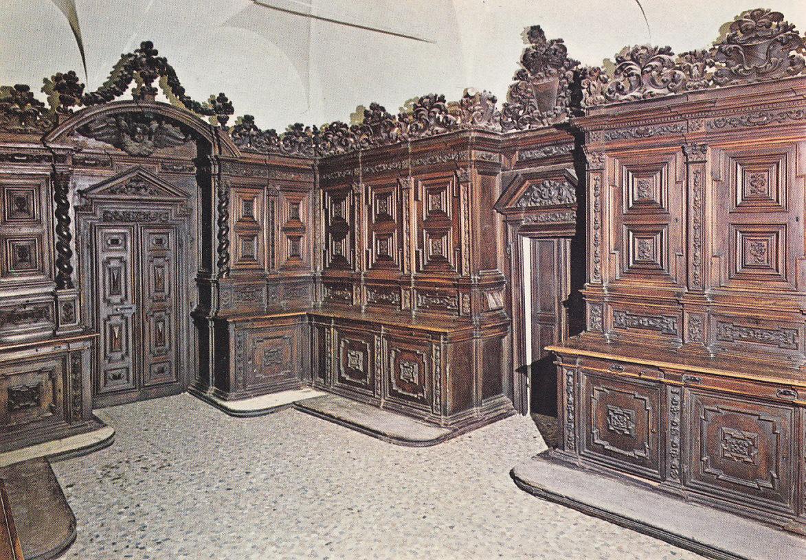 Postal 61410 : Fontonellato - Chiesa Parrocchiale S. Croce La Sagrestia
