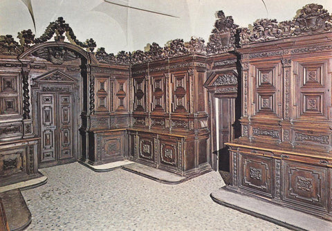 Postal 61410 : Fontonellato - Chiesa Parrocchiale S. Croce La Sagrestia