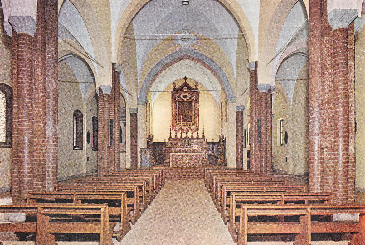 Postal 61411 : Chiesa Collegiata Prepositurale di S. Croce in Fontanellato - Interno