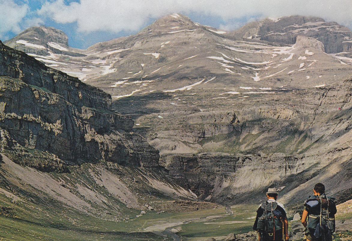 Postal 61431 : Pirineo Aragones. Ordesa (Huesca). Las tres Sorores y Circo de Soaso
