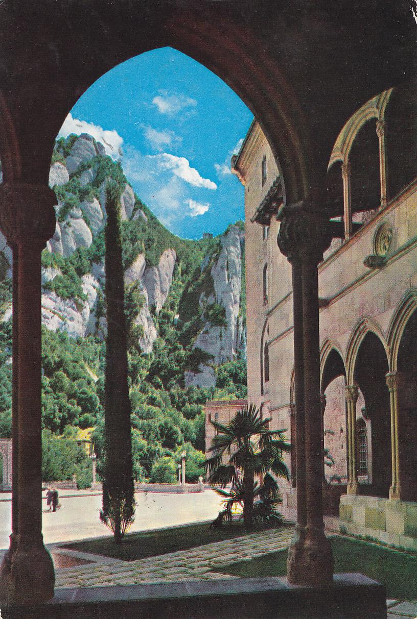 Postal 61452 : Montserrat. Claustro Gotico