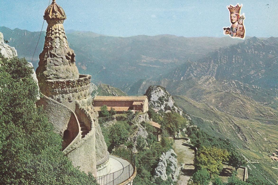 Postal 61465 : Berga. Santuario de la Virgen de Queralt
