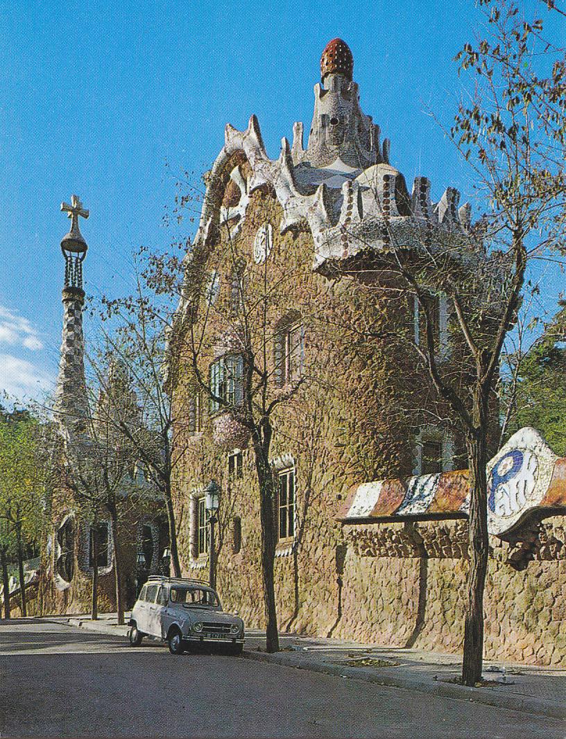 Postal 61481 : Barcelona. Parque Guell. Gaudi