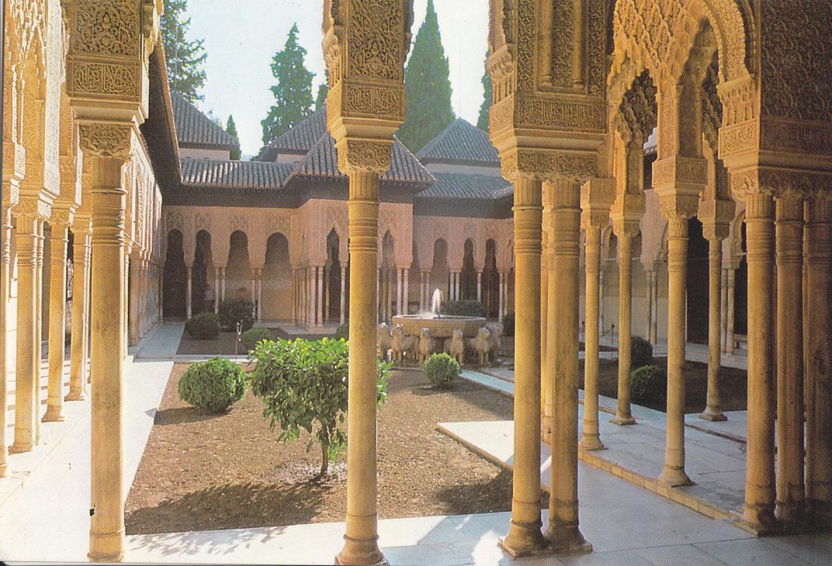 Postal 61497 : Granada. Alhambra. Patio de los Leones