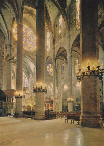 Postal 61507 : La Catedra-interior. Palma de Mallorca