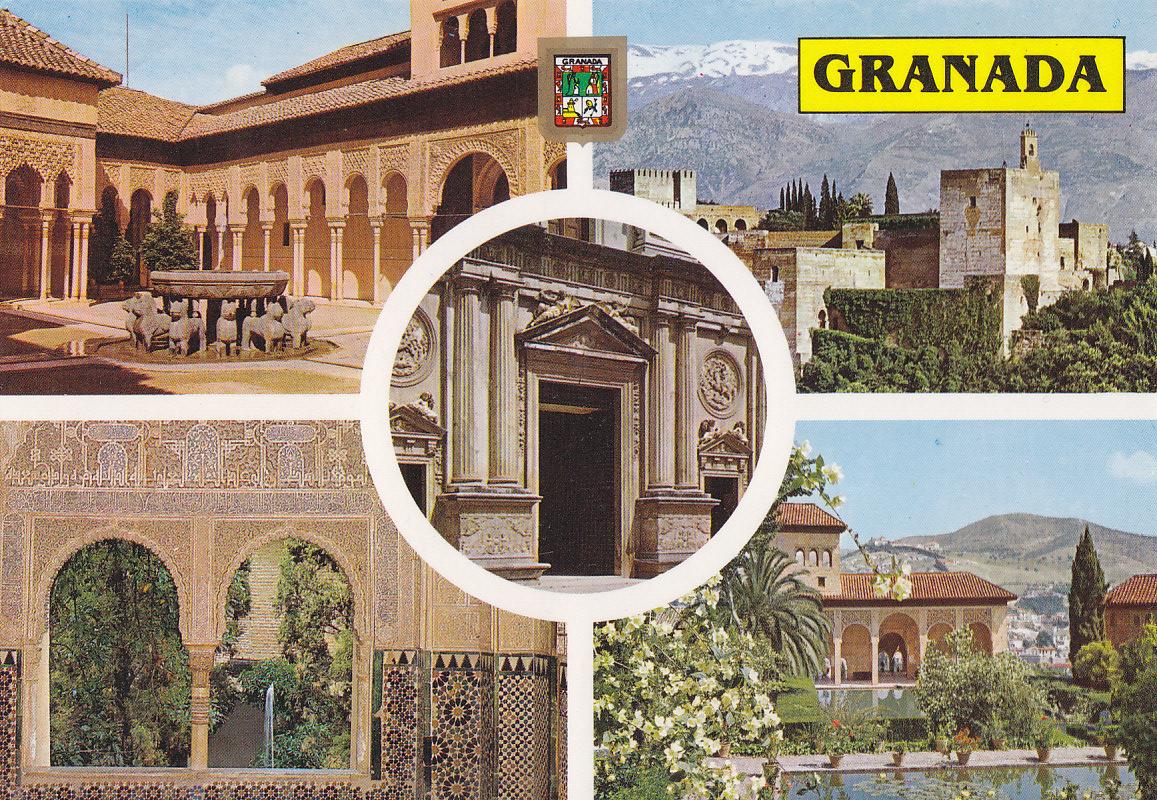 Postal 61513 : Granada. Diversos aspectos