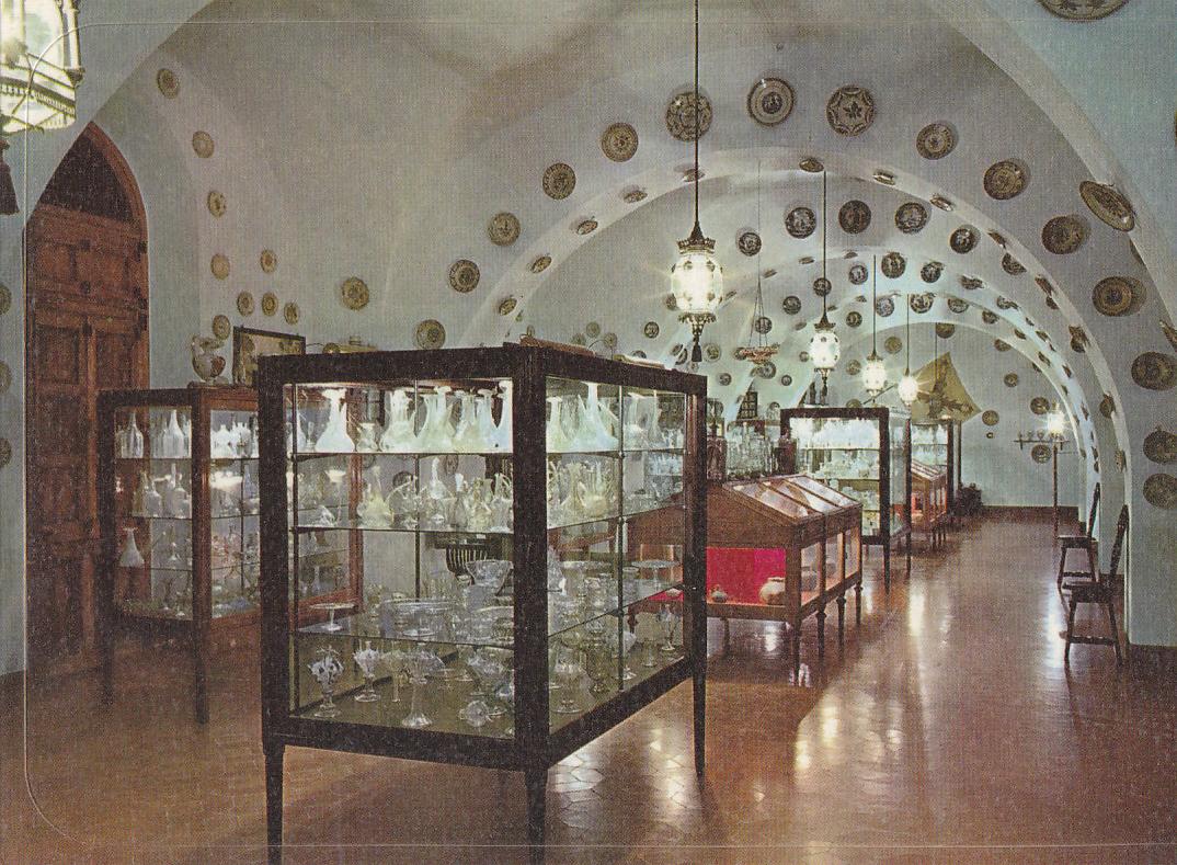 Postal 61518 : Museo del Carmen. Sala ceramica y vidrio Perelada Gerona (España)