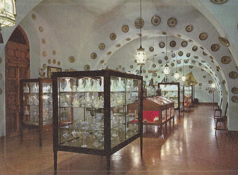 Postal 61518 : Museo del Carmen. Sala ceramica y vidrio Perelada Gerona (España)