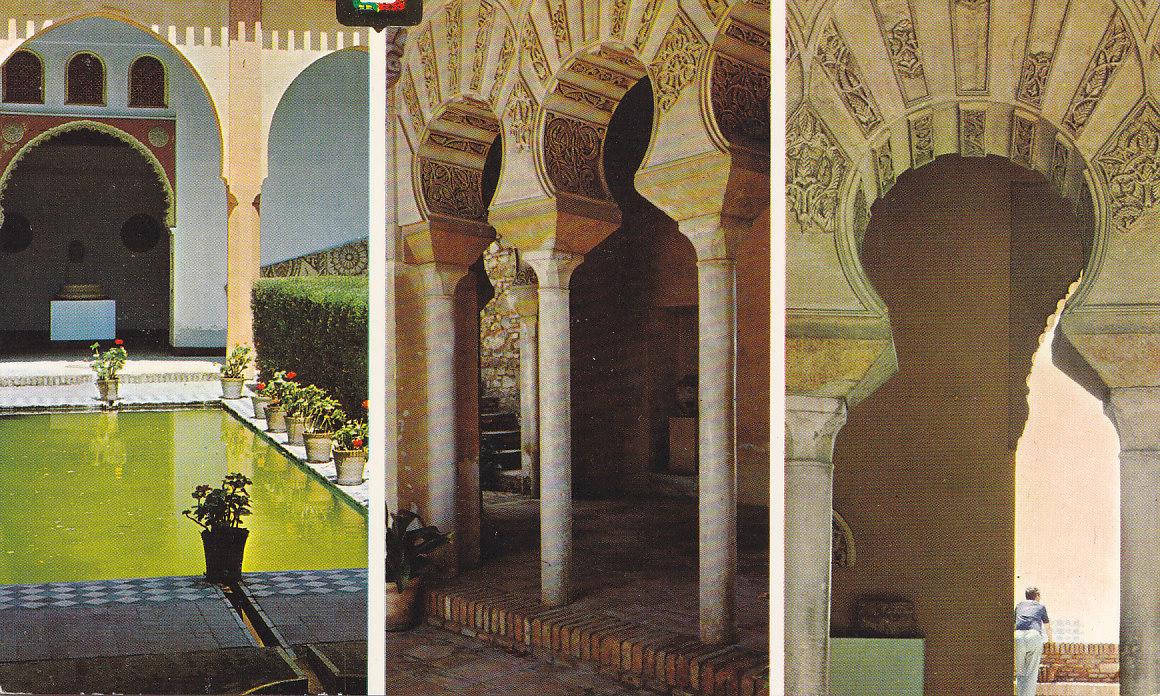 Postal 61524 : Malaga (Costa del Sol). Alcazaba. Estanque del Palacio y Arcos del Patio de Surtidores