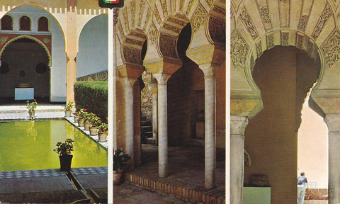 Postal 61524 : Malaga (Costa del Sol). Alcazaba. Estanque del Palacio y Arcos del Patio de Surtidores