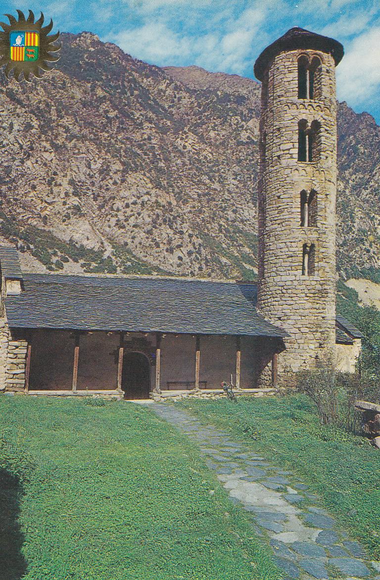 Postal 61529 : Principat d Andorra. Santa Coloma (Andorra). Esglesia romanica segle XI