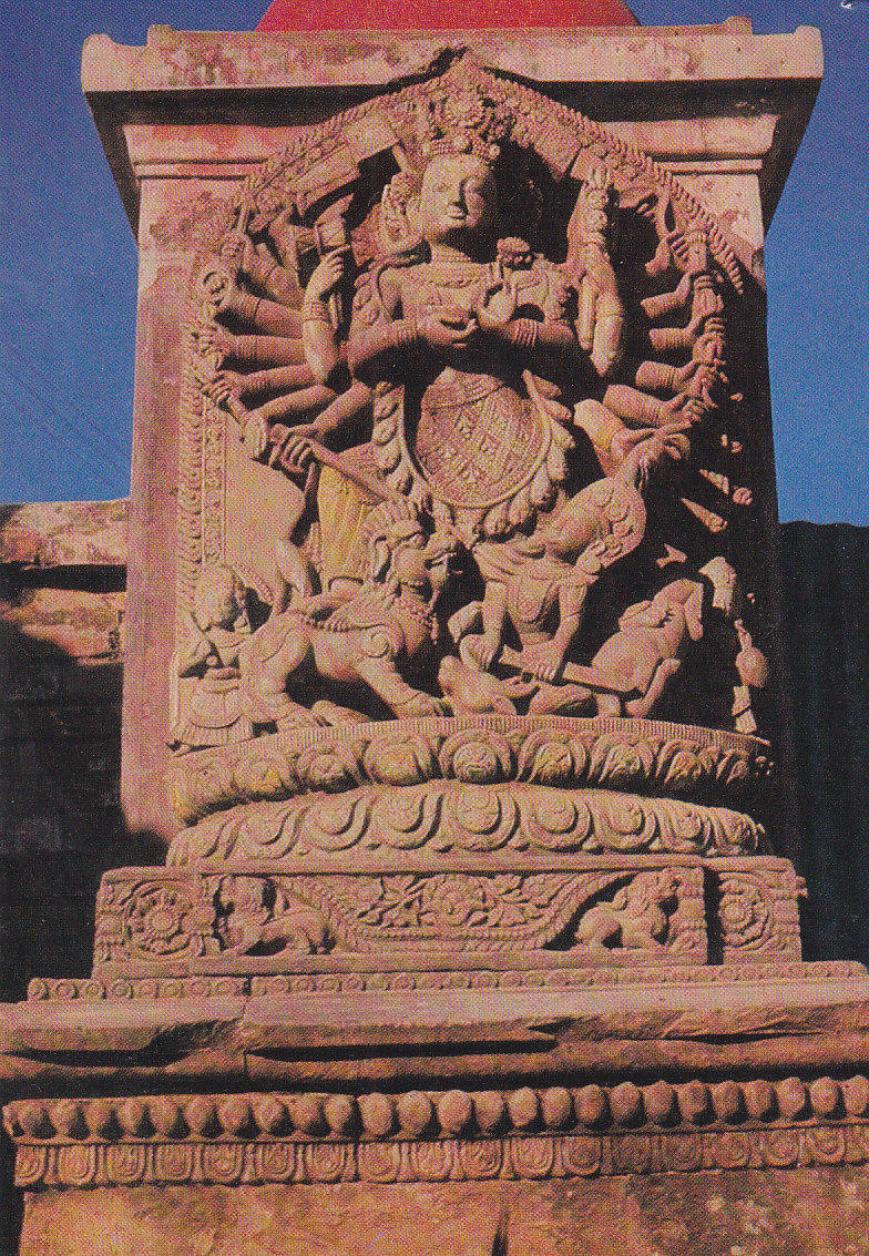 Postal 61538 : Stone Image of Ugrachandi Bhadgaon