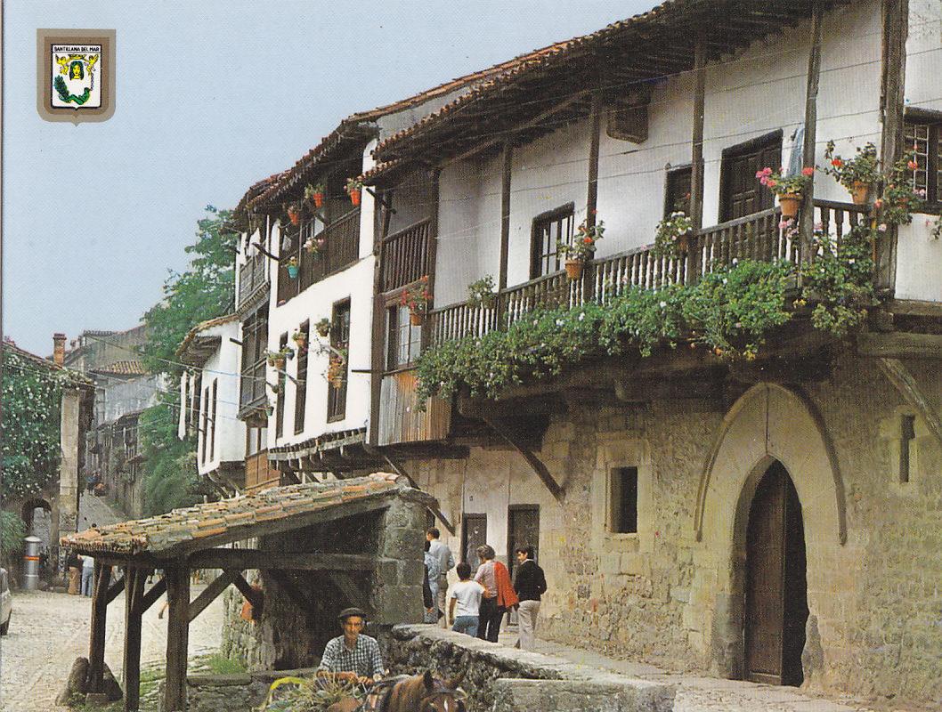 Postal 61575 : Santillana del Mar (Cantabria). Calle del Rio