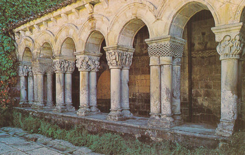Postal 61577 : Santillana del Mar (Santander). Colegiata (Capitales biblicos)