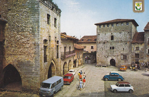 Postal 61580 : Santillana del Mar (Cantabria). Torres de Borja siglo XV y del Merino siglo XIV