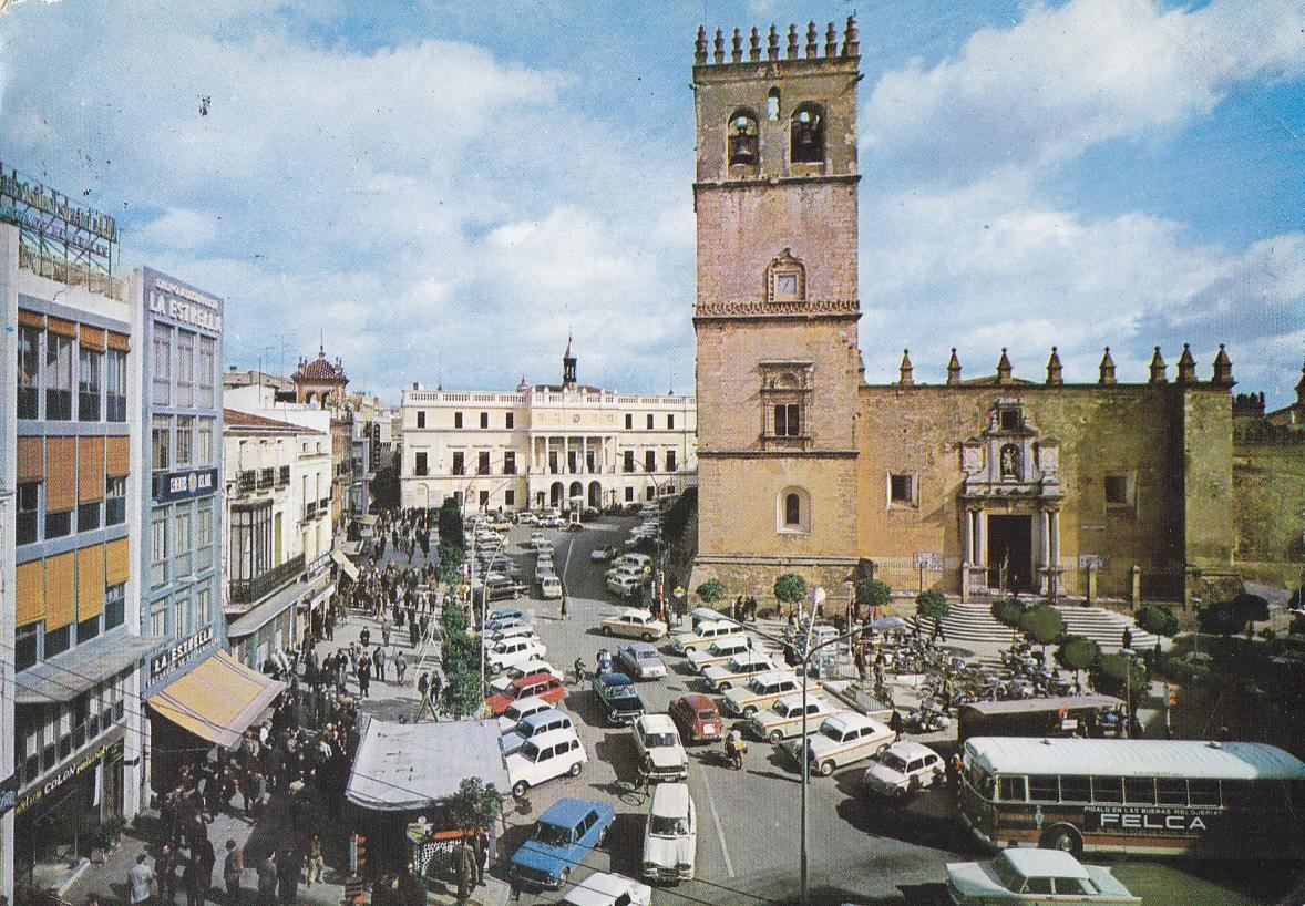 Postal 61599 : Badajoz. Plaza de España