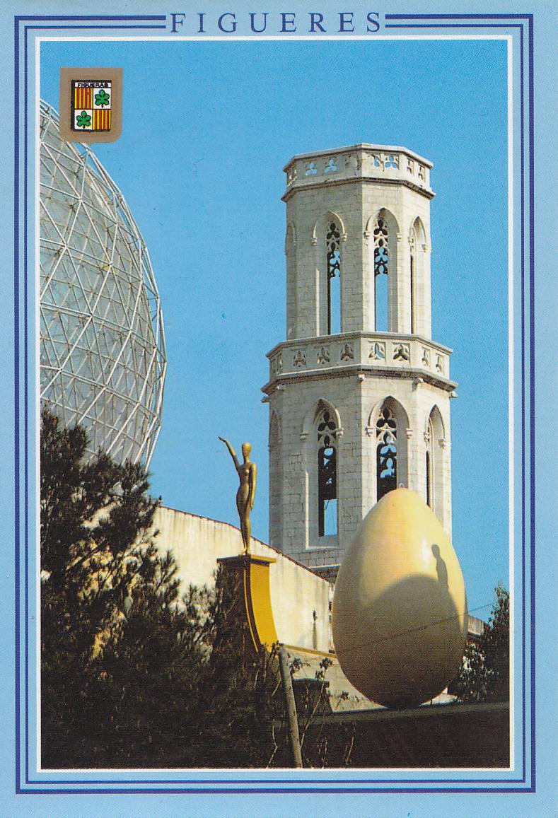 Postal 61600 : Figueres (Girona). Iglesia San Pedro. Torre Galatea