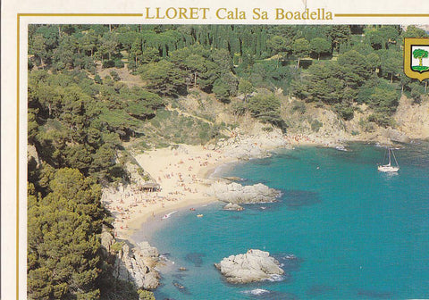 Postal 61621 : Lloret de Mar (Costa Brava). Cala Sa Boadella 
