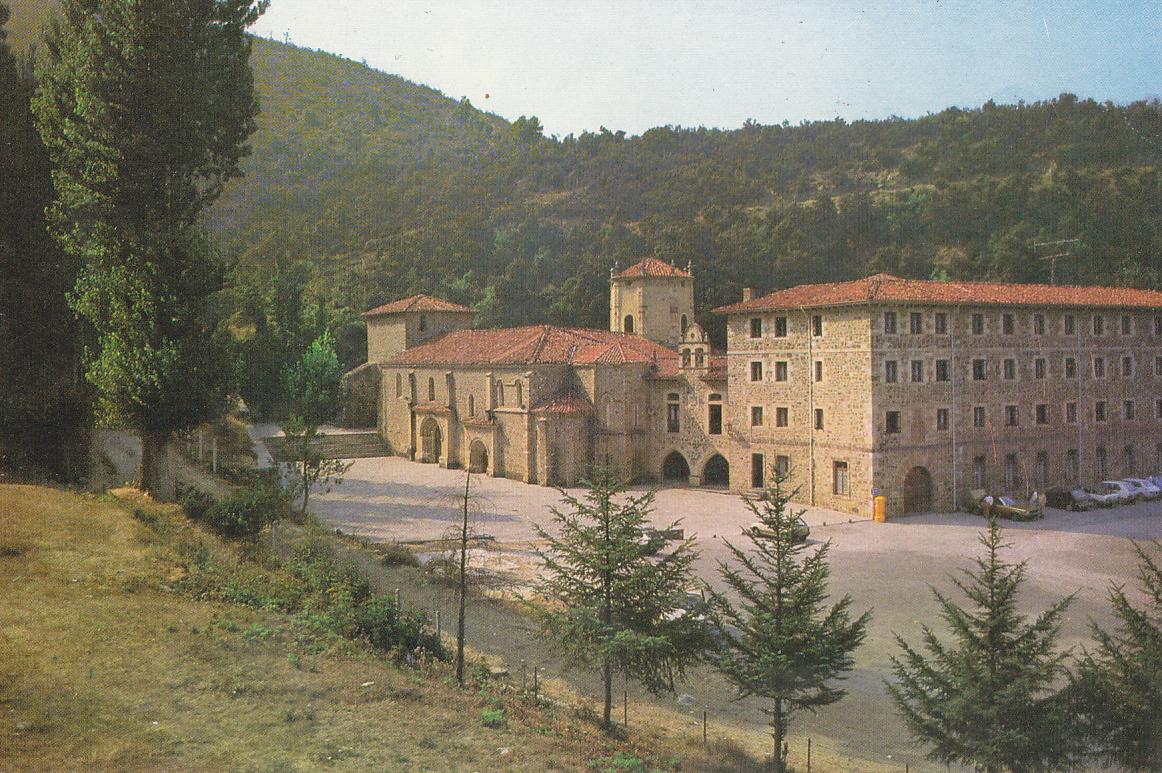 Postal 61635 : Picos de Europa (Santander). Monasterio de Snato Toribio de Liebana