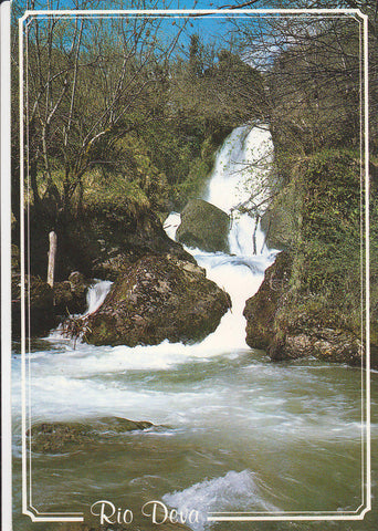 Postal 61637 : Picos de Europa. Cascada del Rio Deva cerca de Cosgaya