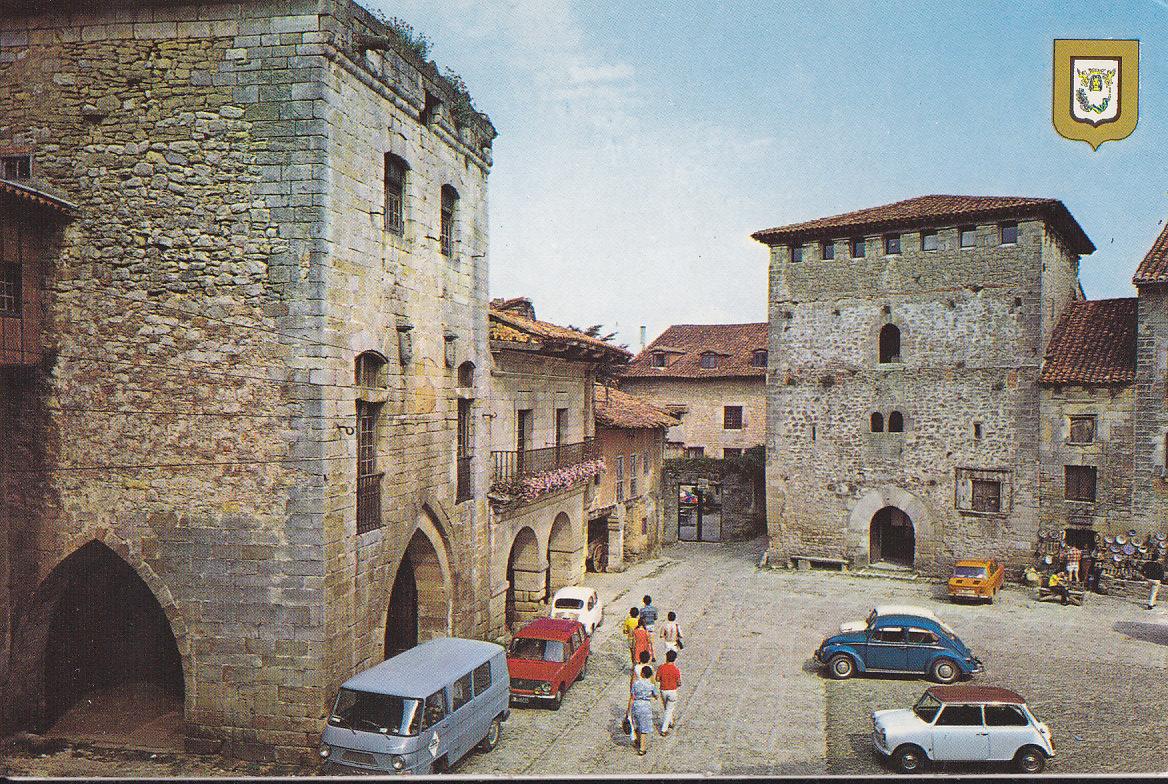 Postal 61640 : Santillana del Mar (Cantabria). Torres de Borja siglo XV y del  Merino siglo XIV