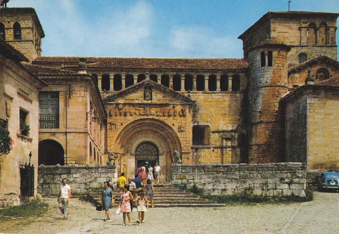 Postal 61641 : Santillana del Mar. La Colegiata