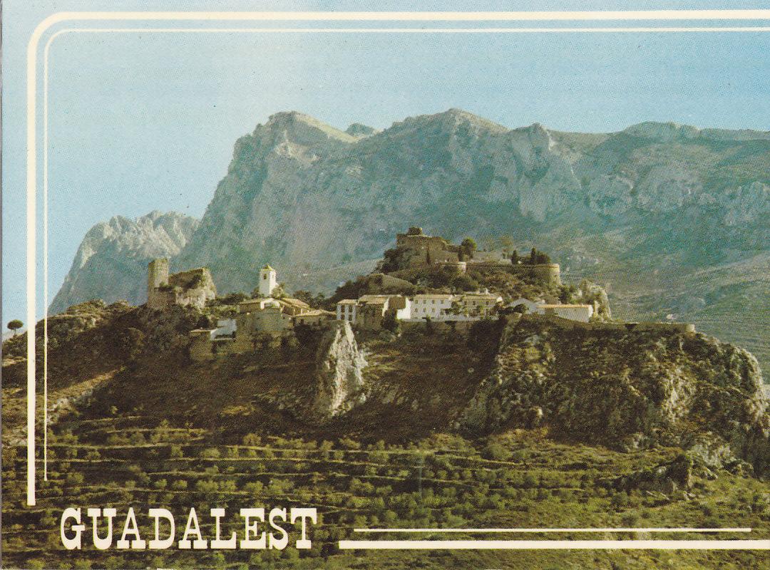 Postal 61660 : Castell de Guadalest (Alicante). Vista parcial