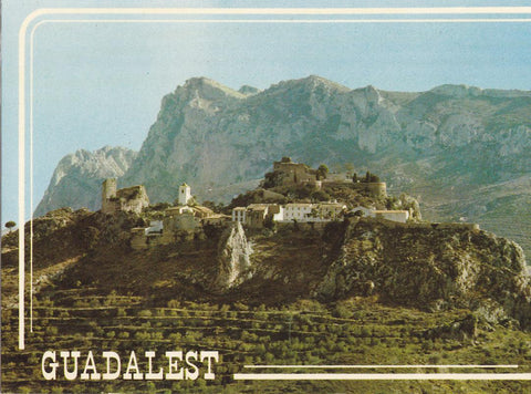 Postal 61660 : Castell de Guadalest (Alicante). Vista parcial