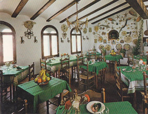 Postal 61675 : Tossa de Mar (Costa Brava). Restaurante-Bar. Castell Vell (estilo Medieval)
