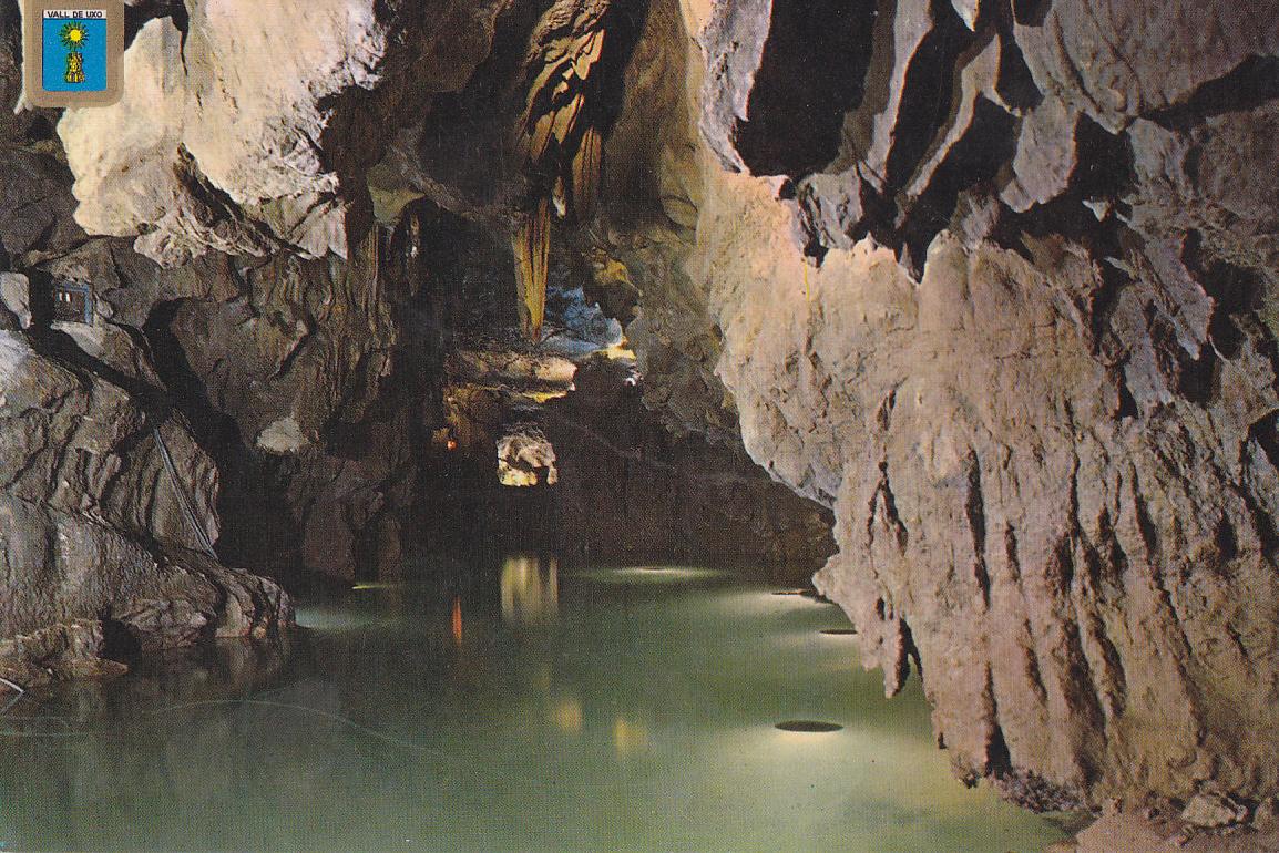 Postal 61692 : Vall de Uxo (Castellon). Gruta de San Jose. Interior